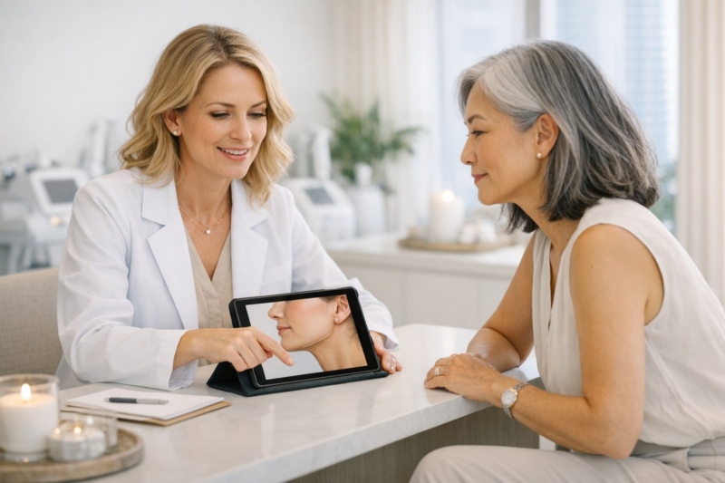 Radiesse for Jawline Definition