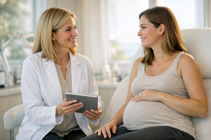 Acne During Pregnancy: What's Considered Safe to Discuss With Your Doctor