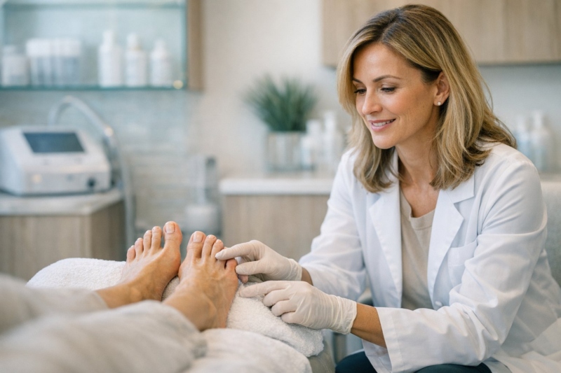 Athlete's Foot and Nail Fungus Connection