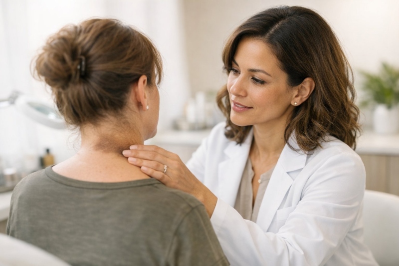 Is That Dark Neck Velvety Skin a Sign of Diabetes?