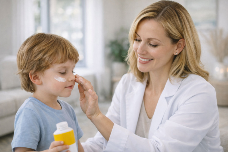 Sunscreen for Kids: How to Apply Without a Battle