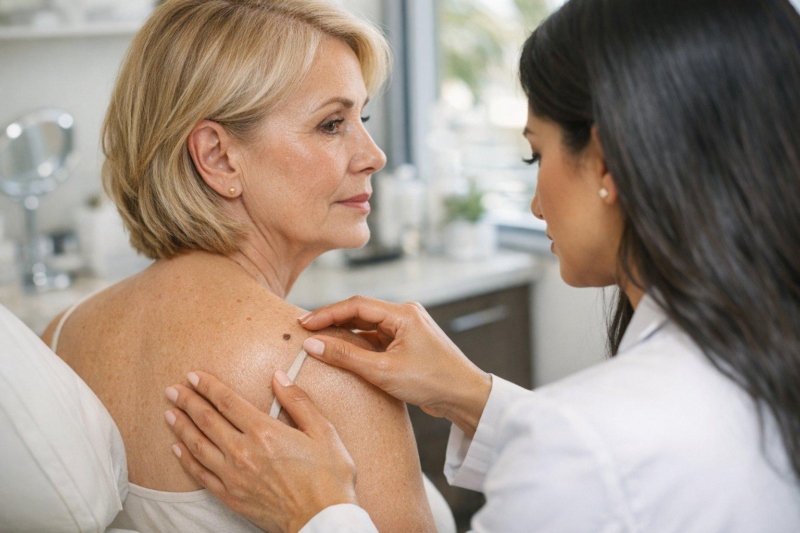 Can a Dermatologist Tell If a Mole Is Cancer Just by Looking?