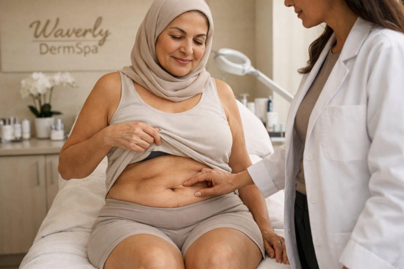 Can truSculpt iD Tighten Loose Skin on the Abdomen and Thighs? Solutions in Fort Lauderdale.