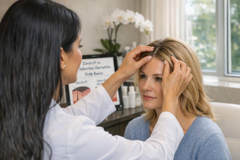 Dandruff vs Seborrheic Dermatitis: Scalp Basics