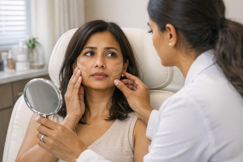 Does Face Taping Cause Sagging?