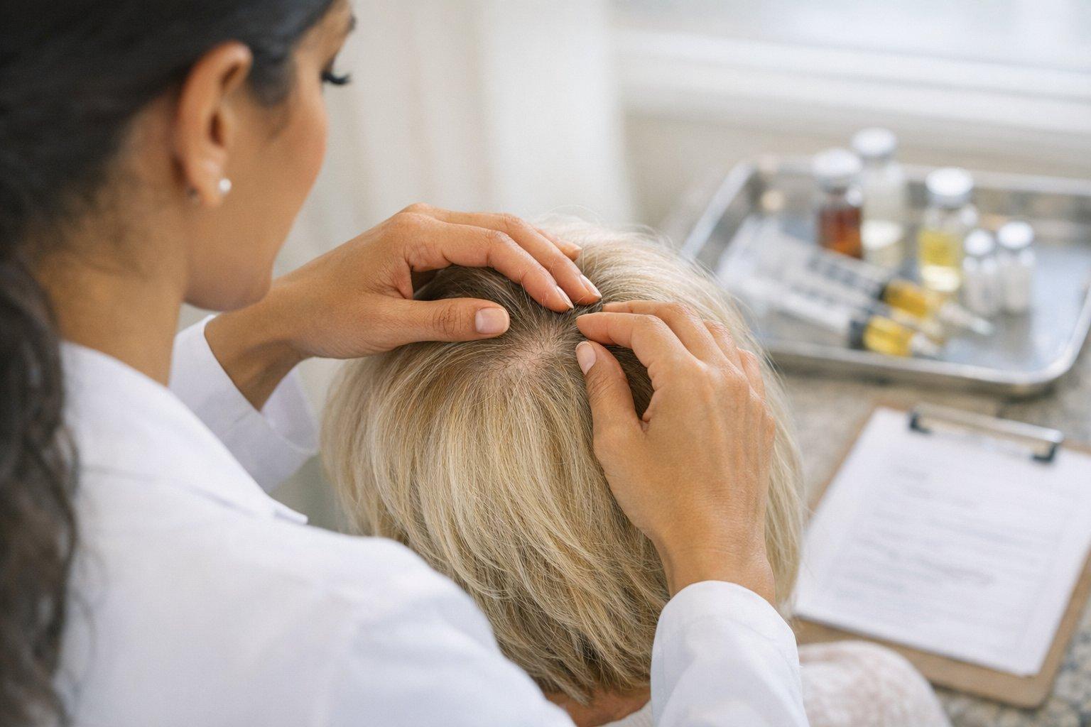 How Many PRFM Sessions to See New Baby Hairs on the Crown? Solutions in Ft. Lauderdale.