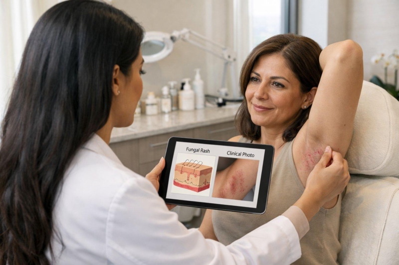 Is My Armpit Rash a Fungus or Just Deodorant Burn?