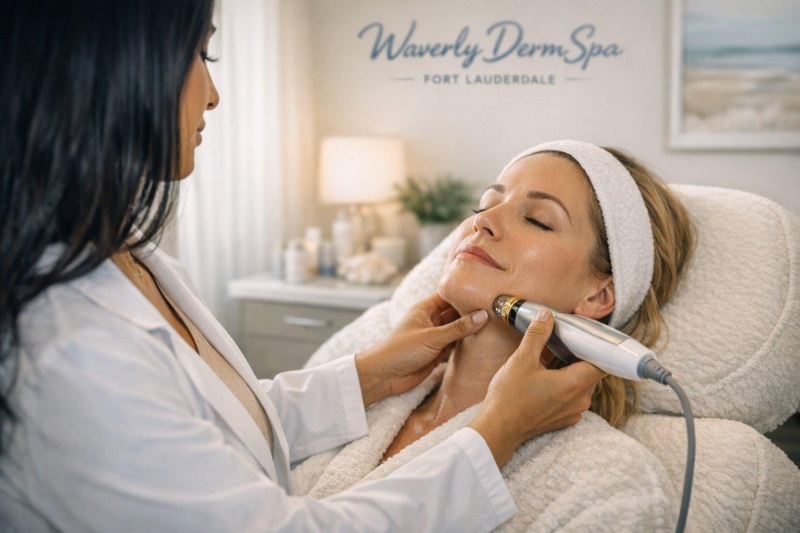 Vivace Microneedling with Radiofrequency for Gentle Skin Tightening in Fort Lauderdale