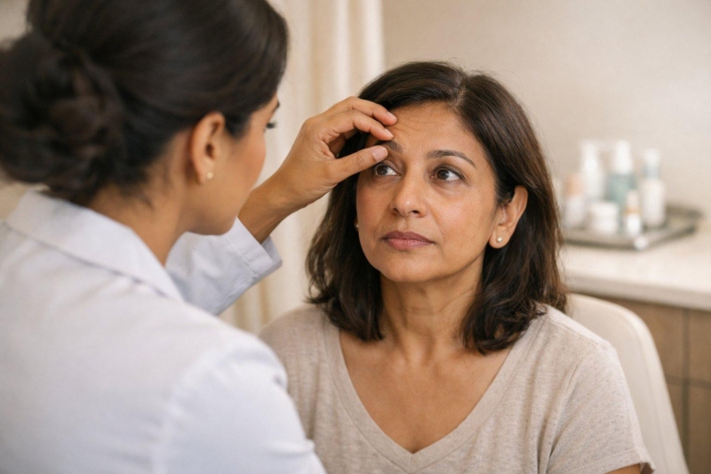 Why Are My Eyelids Greasy and Flaky Every Morning?
