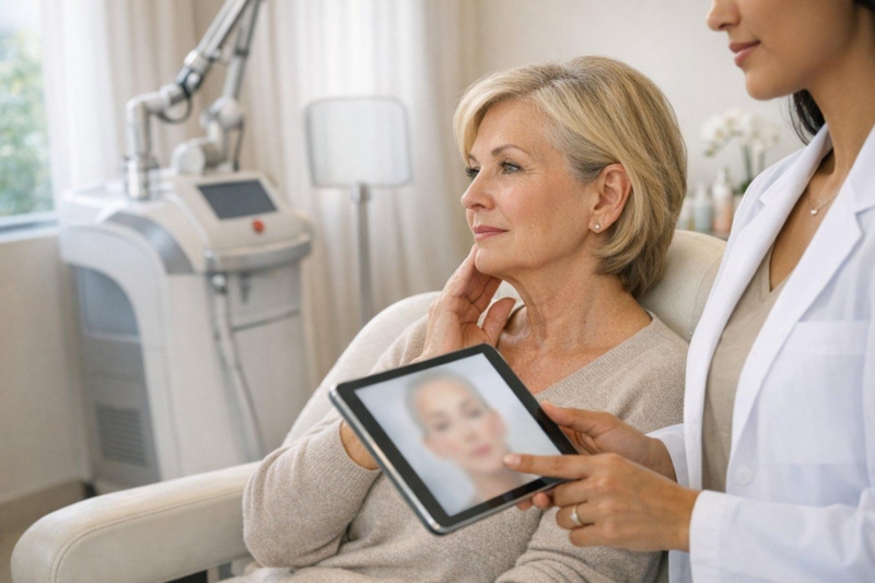 Can Laser Fix Sagging Jowls? XERF Options in Fort Lauderdale