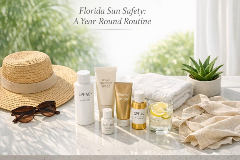 Florida Sun Safety: A Year-Round Routine
