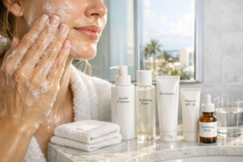 The Best Pre-Facial Skincare Routine (3 Days Before)
