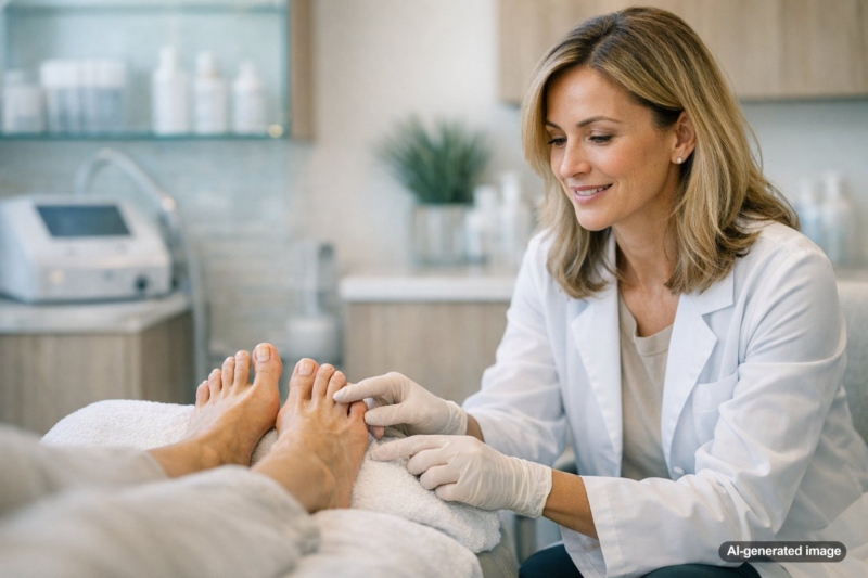 Athlete's Foot and Nail Fungus Connection