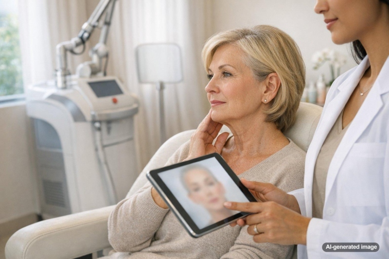 Can Laser Fix Sagging Jowls? XERF Options in Fort Lauderdale