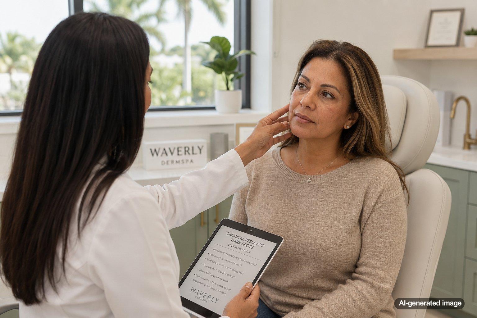 Chemical Peels for Dark Spots: What to Ask