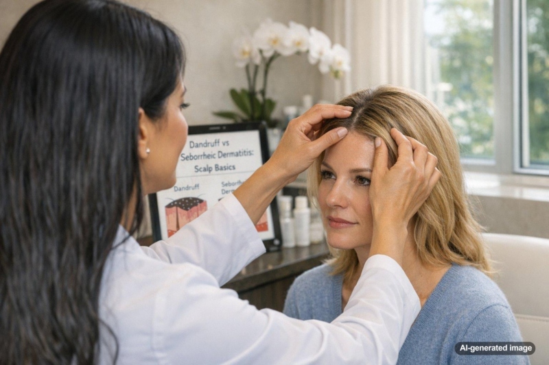 Dandruff vs Seborrheic Dermatitis: Scalp Basics