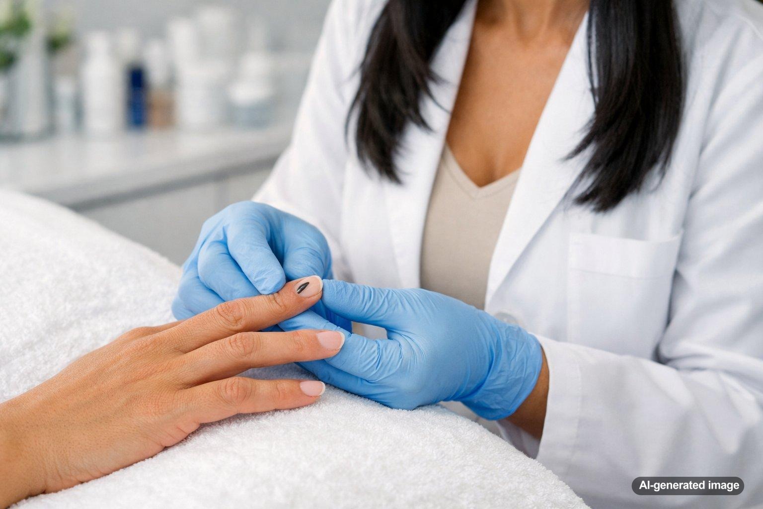 Dark Streak Under a Nail: When to Get It Checked