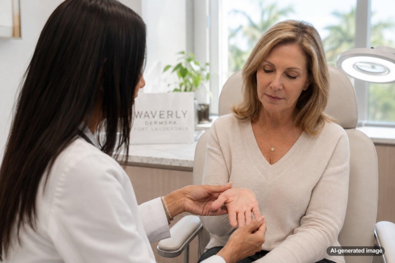 Dyshidrotic Eczema: Deep-Seated Itchy Blisters on the Palms and Soles