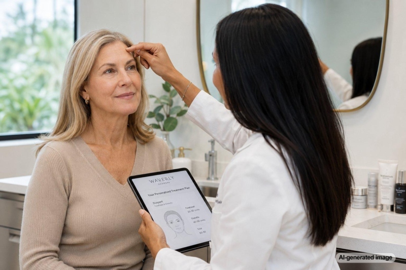 Dysport Units Needed for a Full Forehead and Glabella Treatment in South Florida