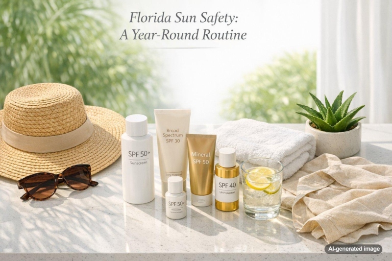 Florida Sun Safety: A Year-Round Routine