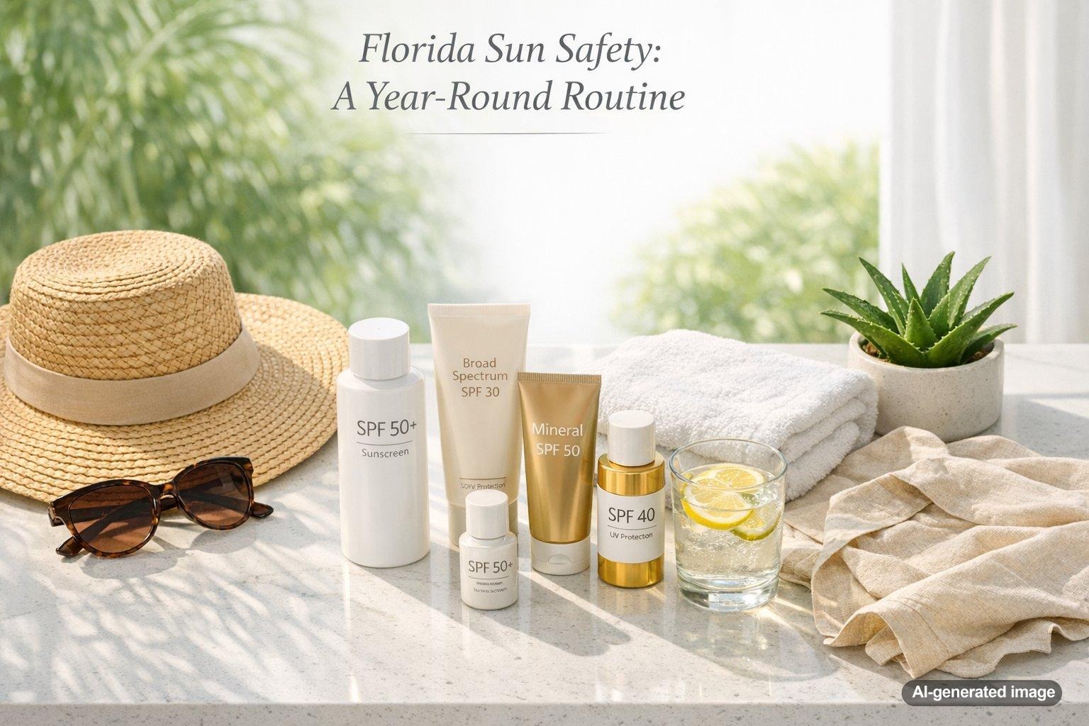 Florida Sun Safety: A Year-Round Routine