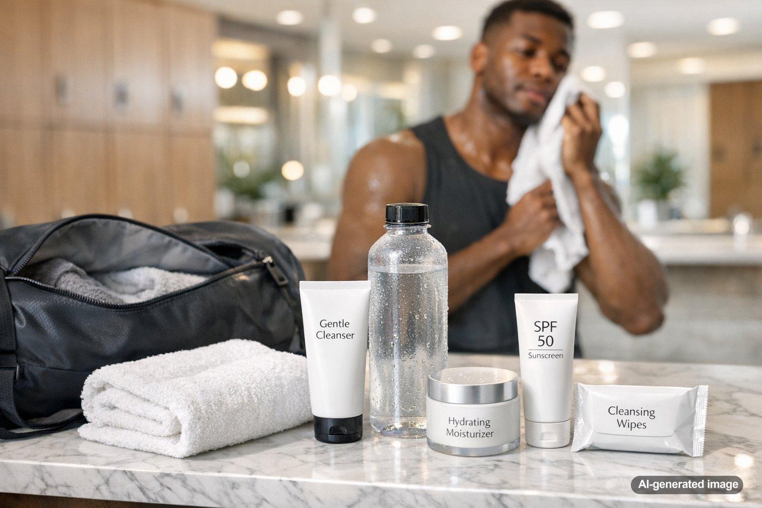 Gym Skincare: What to Do Before and After Workouts