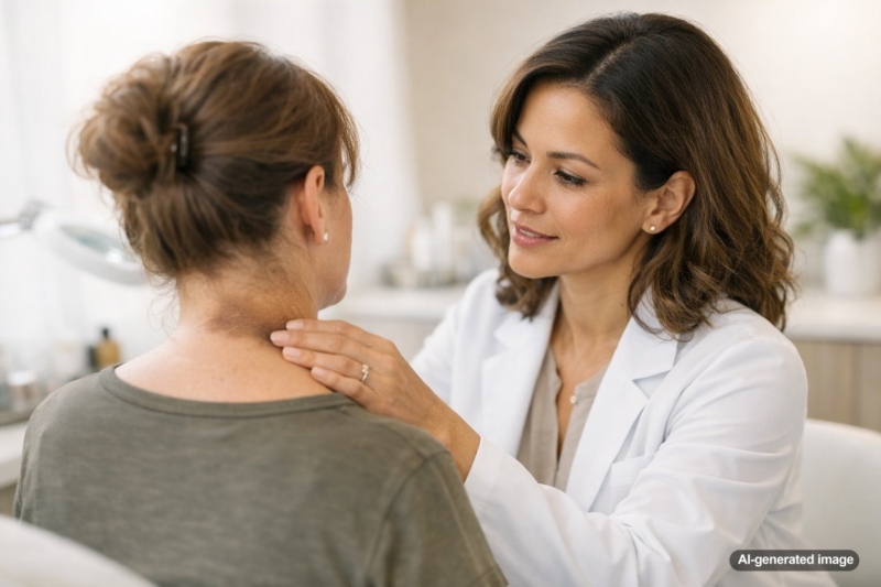 Is That Dark Neck Velvety Skin a Sign of Diabetes?