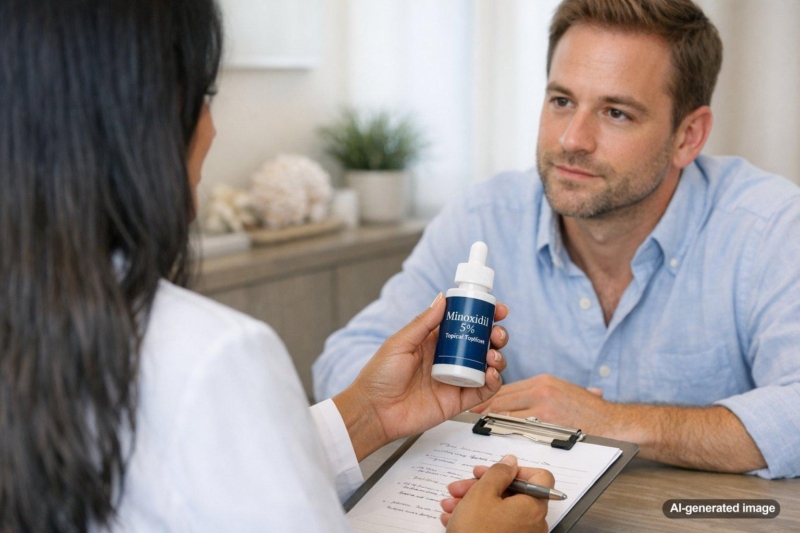 Minoxidil Basics: What to Discuss With Your Dermatologist