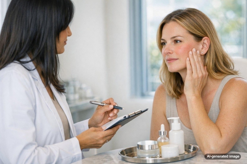 Red Face but No Bumps? It Might Not Be Acne