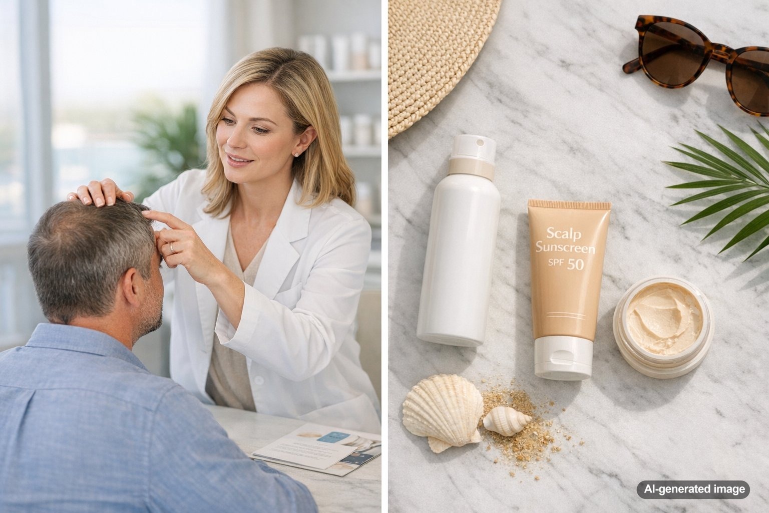 Scalp Sunscreen: Yes, It Matters