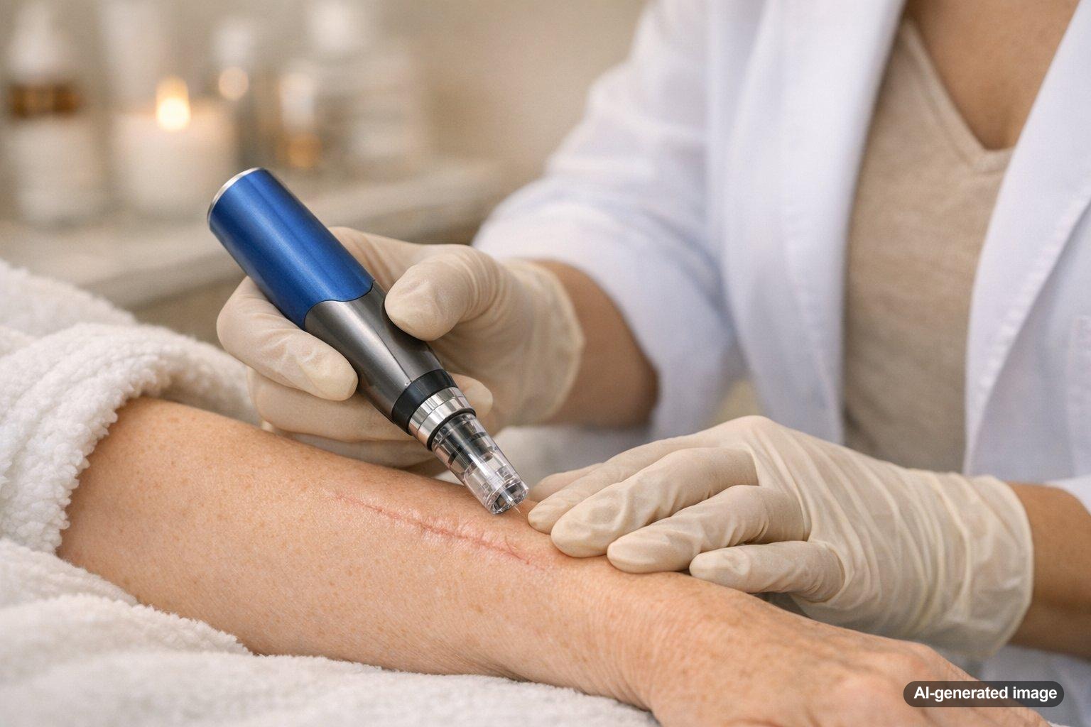SkinPen Microneedling for Surgical and Trauma Scars in Ft. Lauderdale