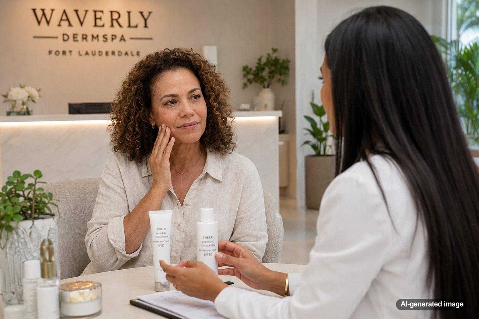 Sunscreen and Rosacea: Mineral vs. Chemical