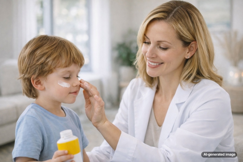 Sunscreen for Kids: How to Apply Without a Battle