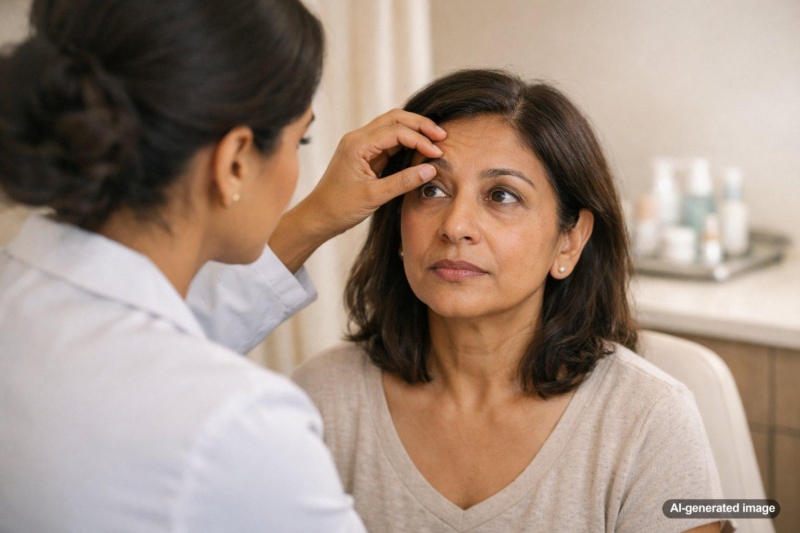 Why Are My Eyelids Greasy and Flaky Every Morning?