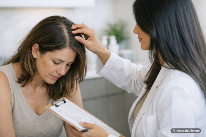Why Is My Hair Thinning Suddenly?