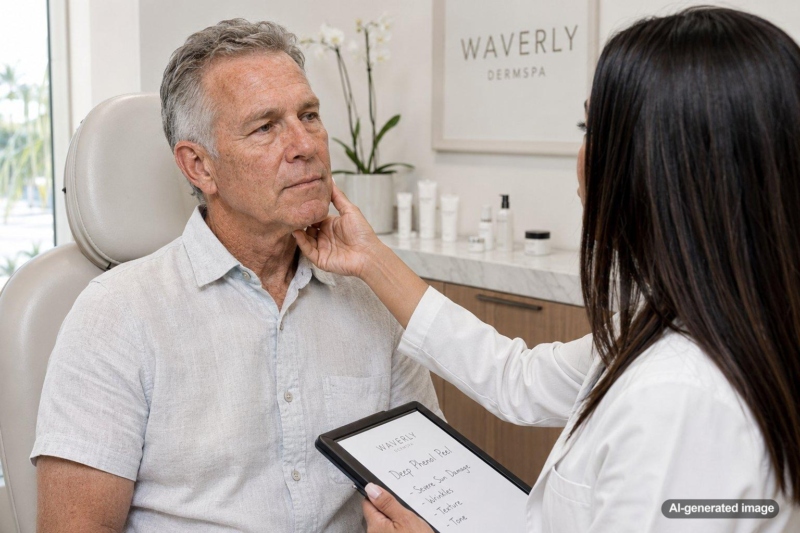 Deep Phenol Peel for Severe Sun Damage and Wrinkles in South Florida