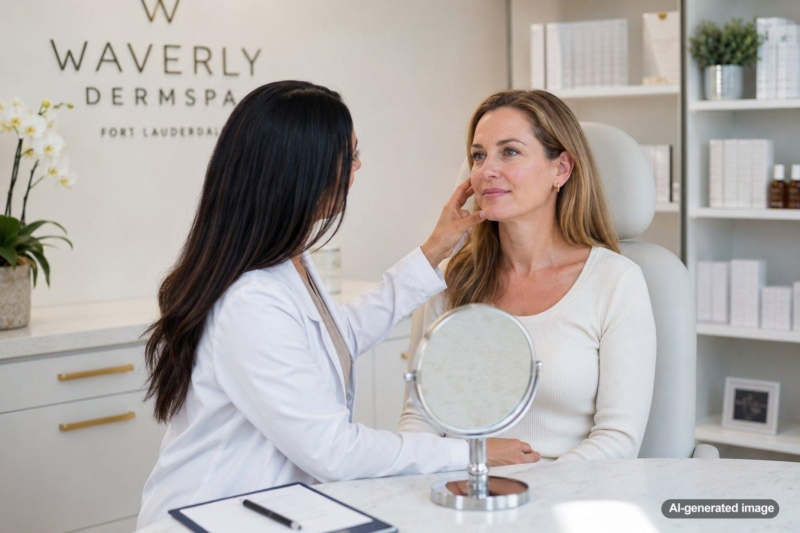 EZ Gel for Hollow Cheeks and Midface Volume Loss in Fort Lauderdale