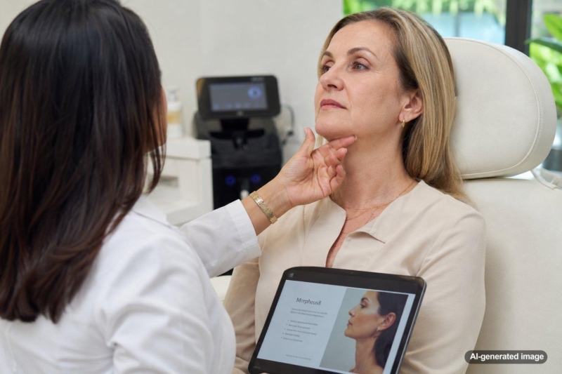 Morpheus8 for Under-Chin Fullness and Submental Laxity