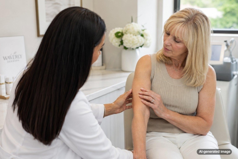 Sculptra for Crepey Skin on the Arms and Inner Thighs