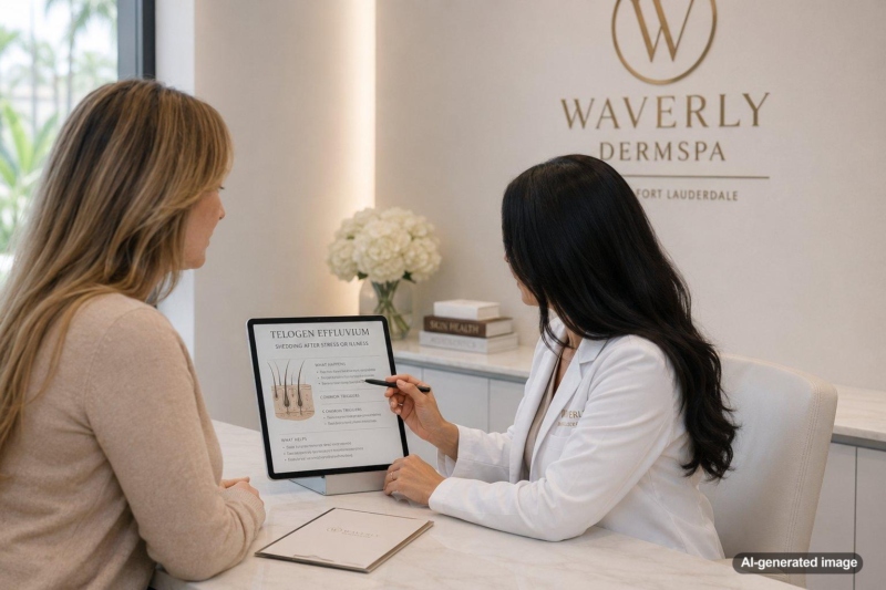 Telogen Effluvium: Shedding After Stress or Illness