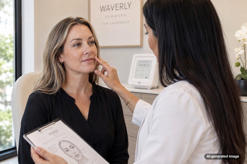 Vivace for Fine Lines Around the Mouth in Fort Lauderdale