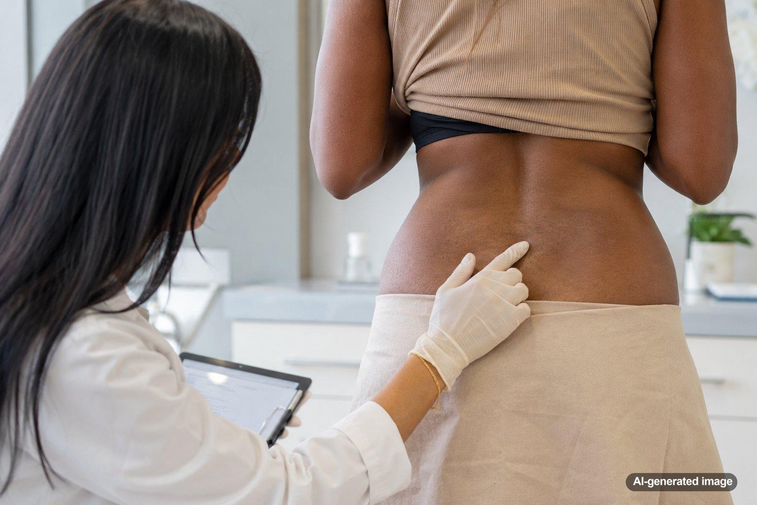 Excel HR for Hair Reduction on the Lower Back and Sacral Area