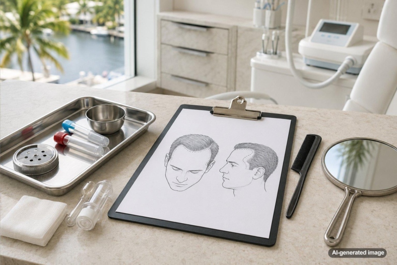 PRFM for Hair Loss in Men With Receding Hairlines in Fort Lauderdale