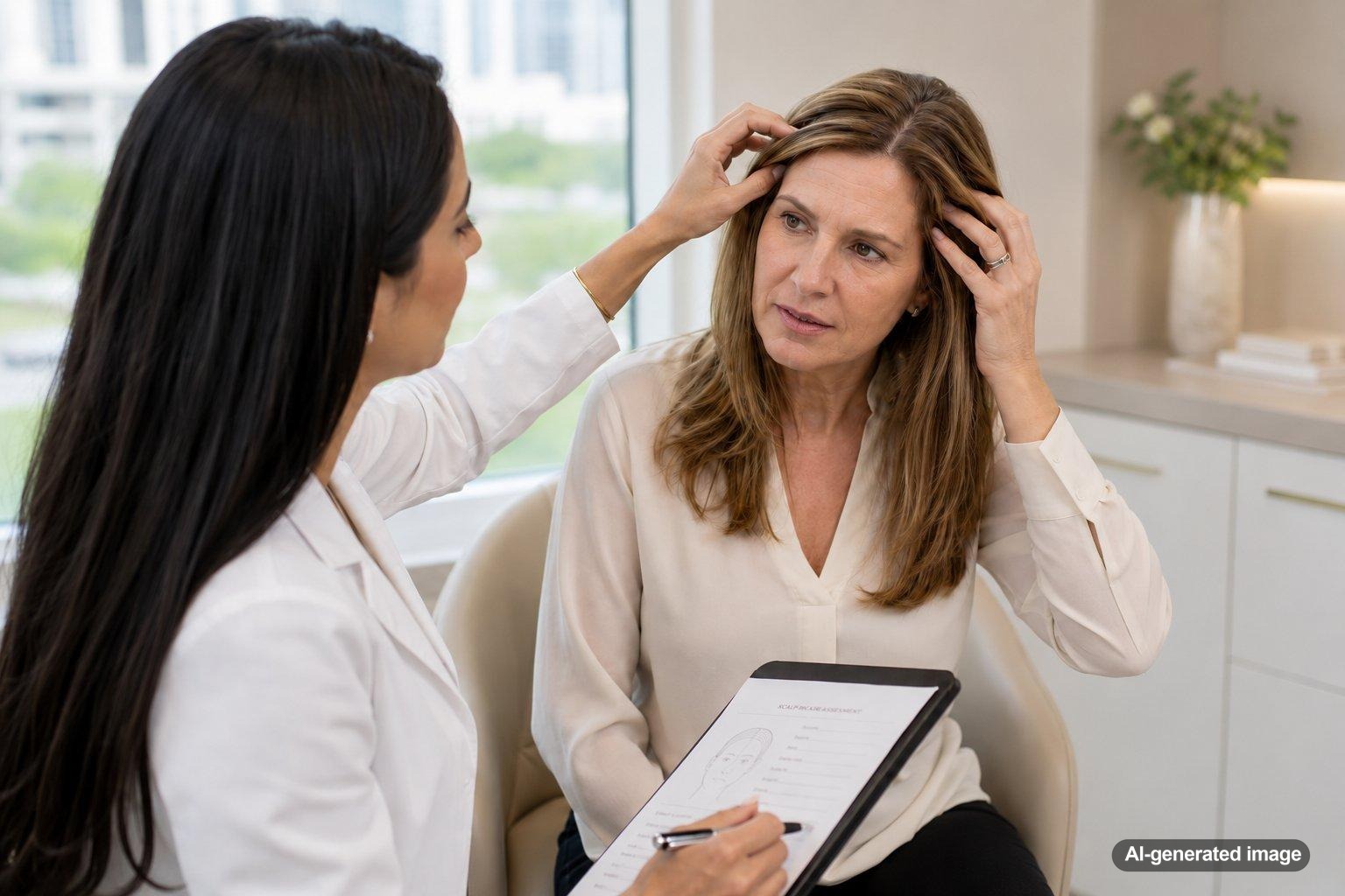 PRFM for Postpartum Hair Loss and Telogen Effluvium