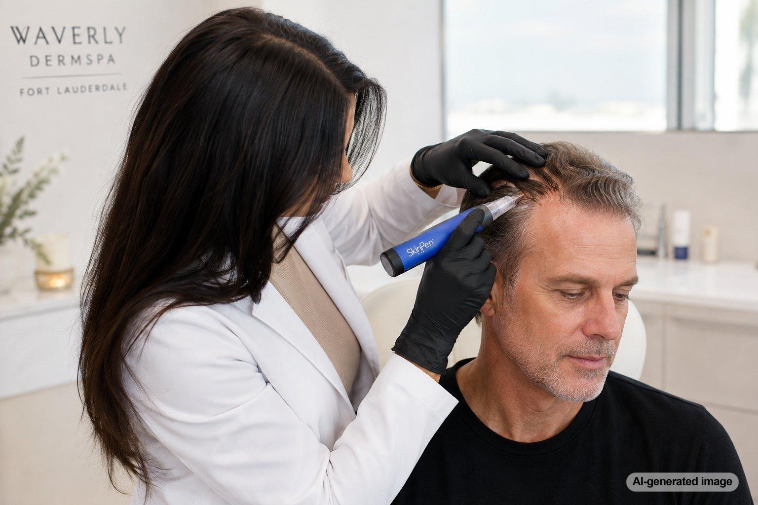 SkinPen for Surgical Scars on the Scalp and Hairline