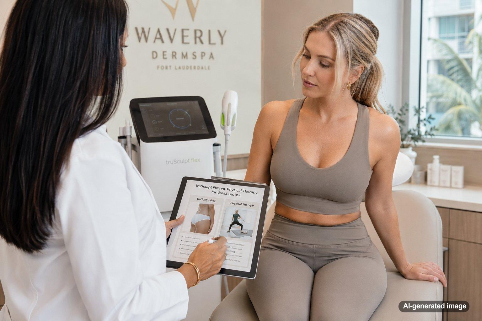 truSculpt Flex vs. Physical Therapy for Weak Glutes