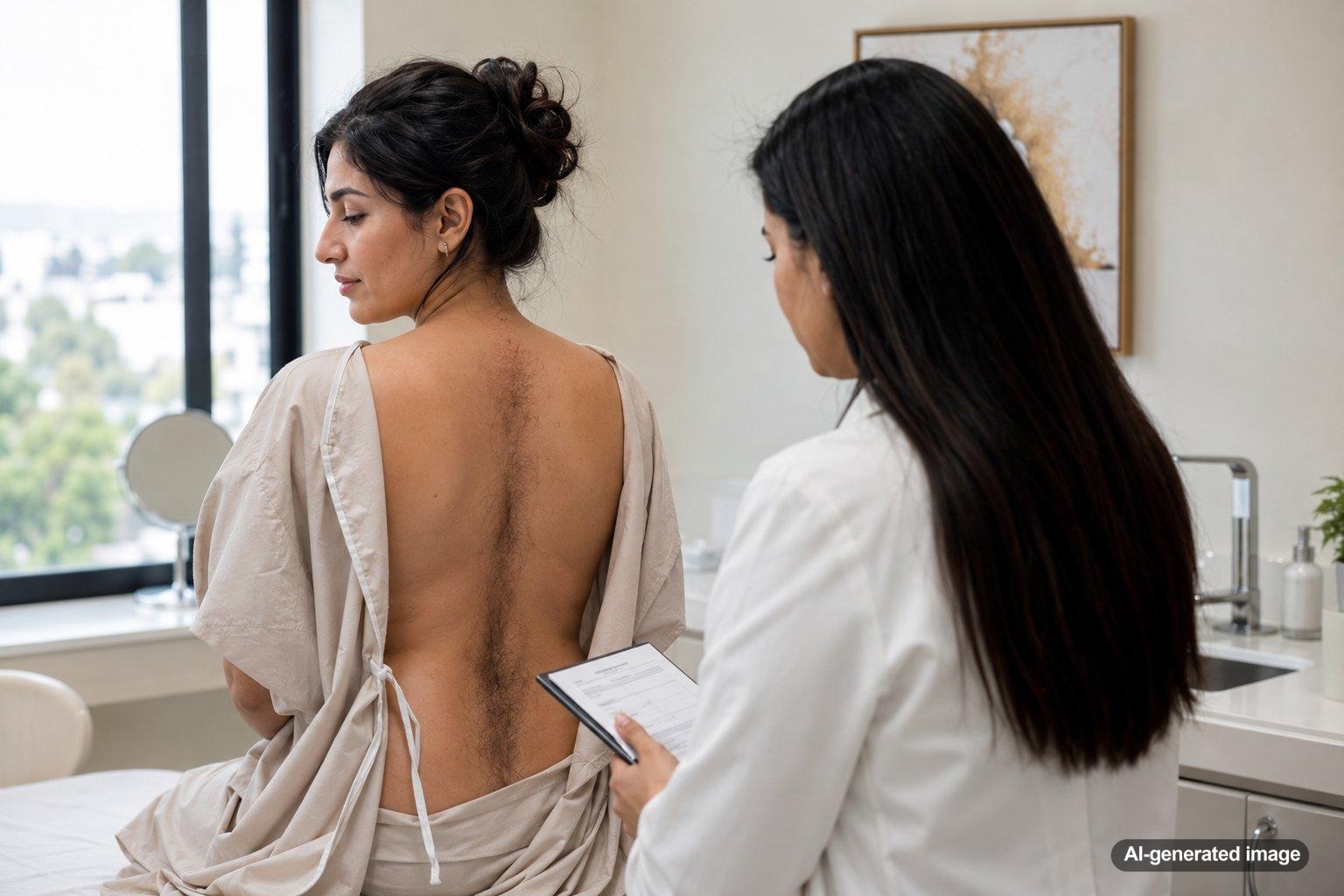 Why Is There a Long, Thick Patch of Hair on My Spine?