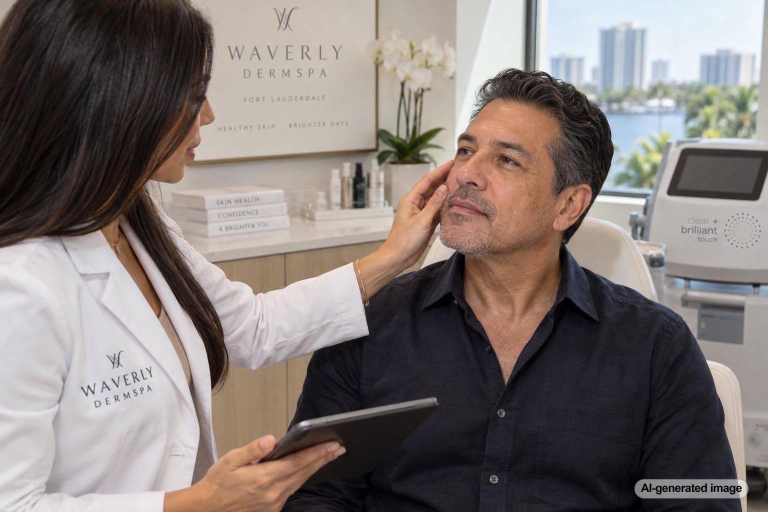 Clear + Brilliant Touch for Dull Skin From Air Conditioning in Fort Lauderdale