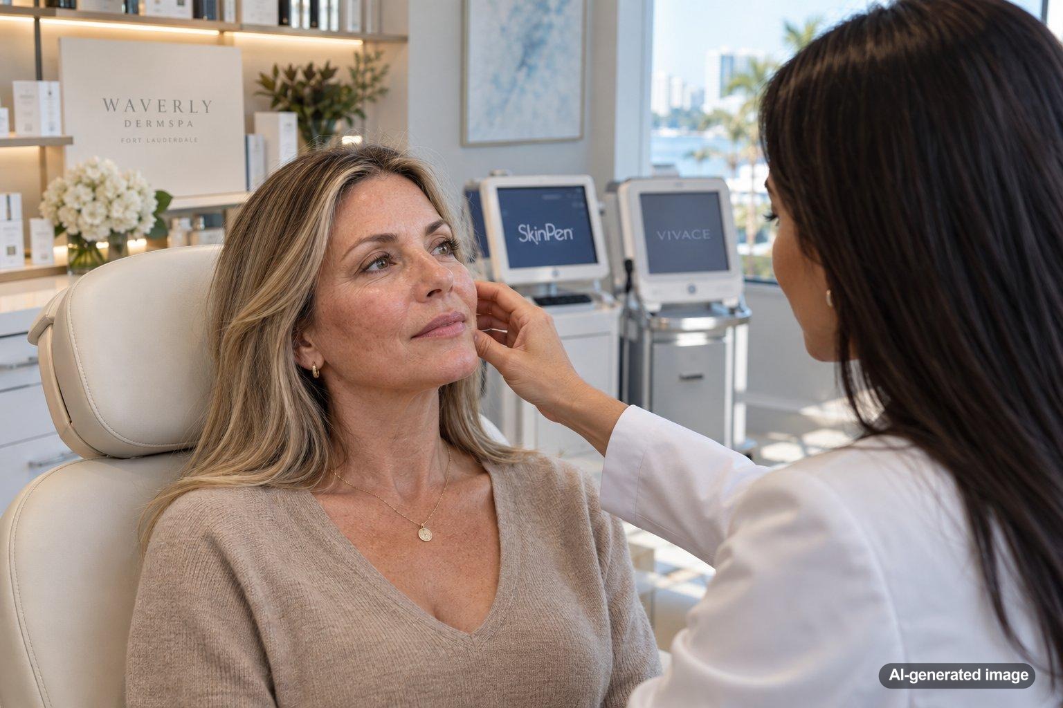 SkinPen vs. Vivace for Mild Acne Scarring in South Florida