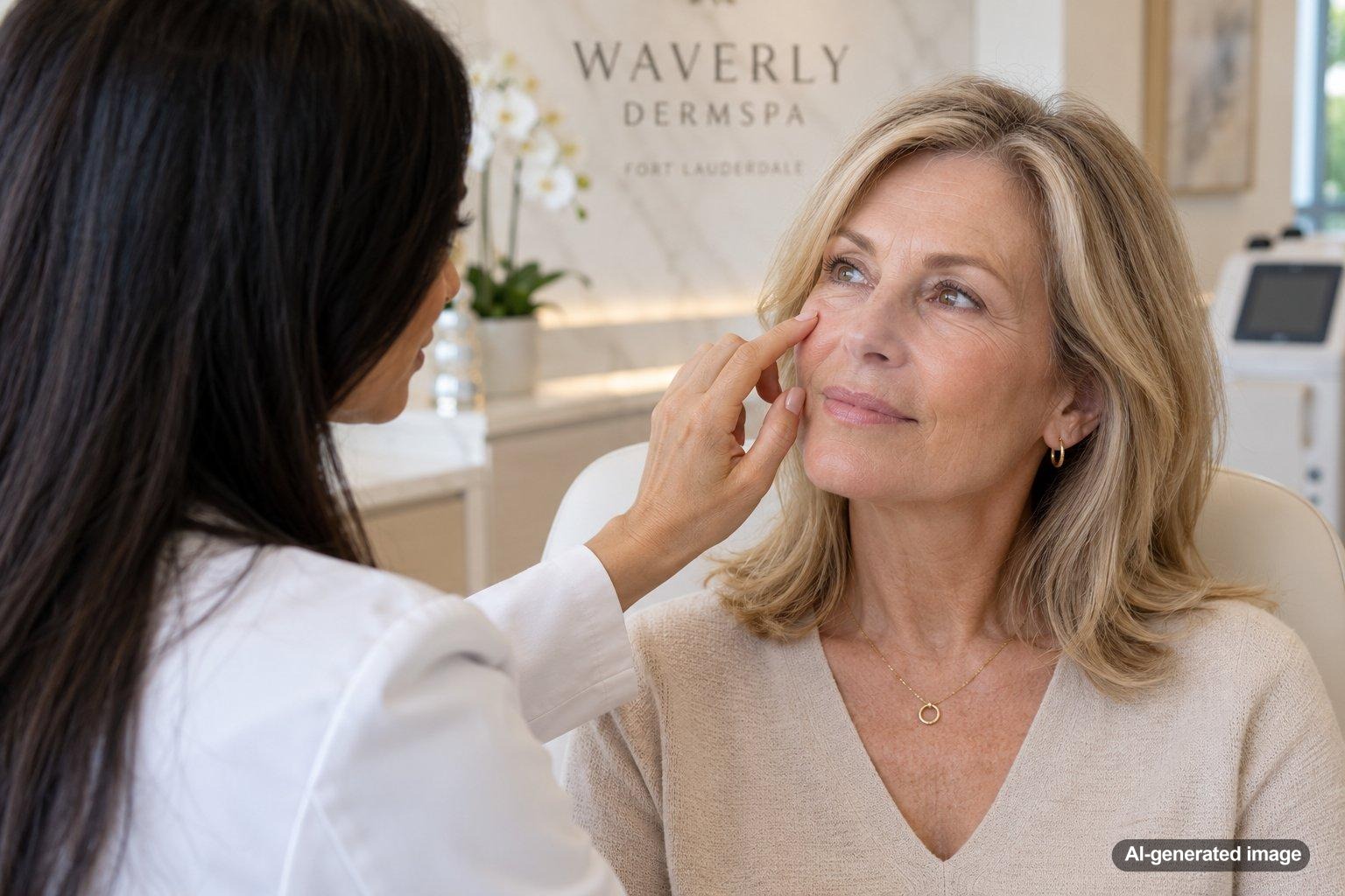 Tetra CoolPeel CO2 for Fine Lines on the Upper Cheeks